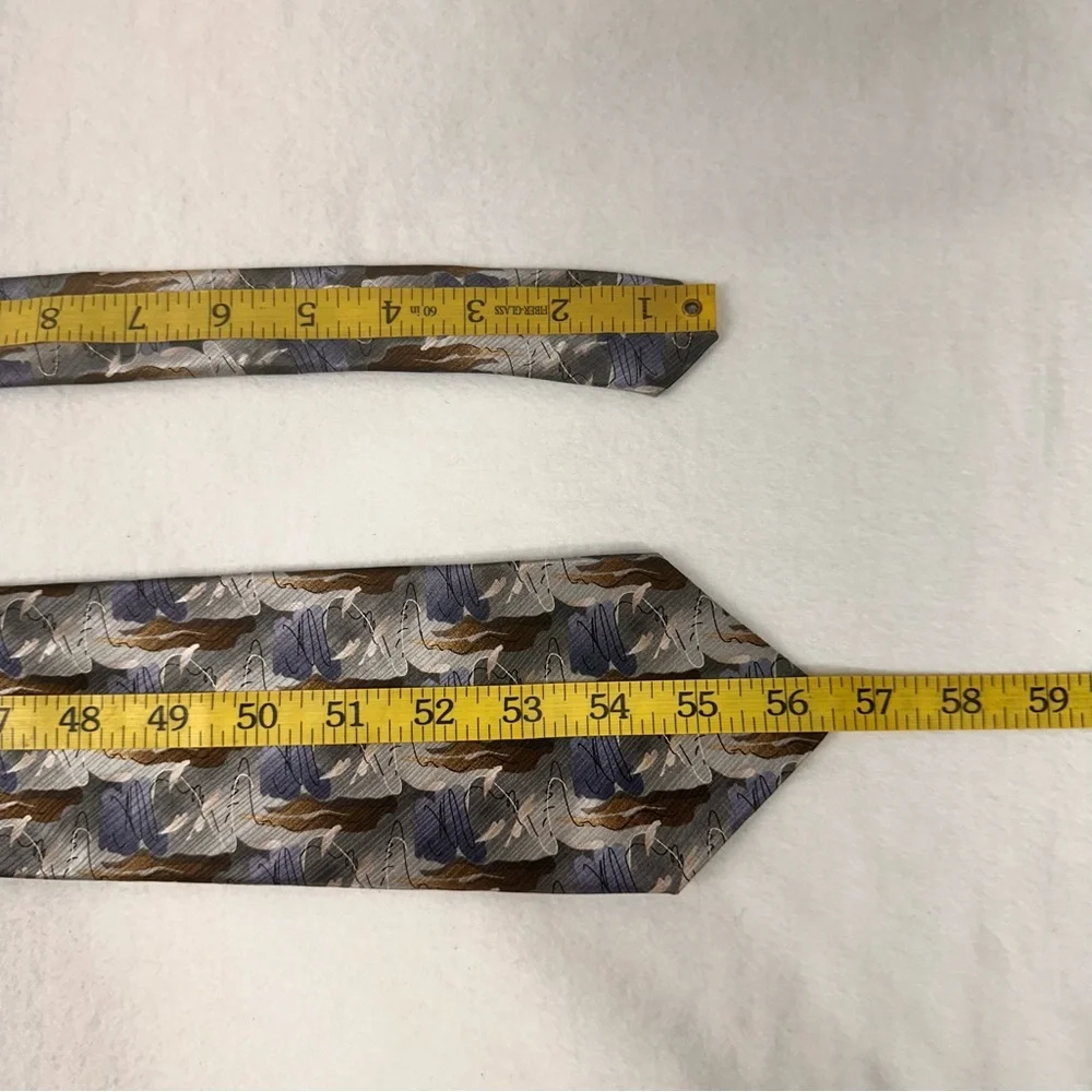 George Machado Men's Tie Retro Silk Geometric Art Necktie Office Vintage